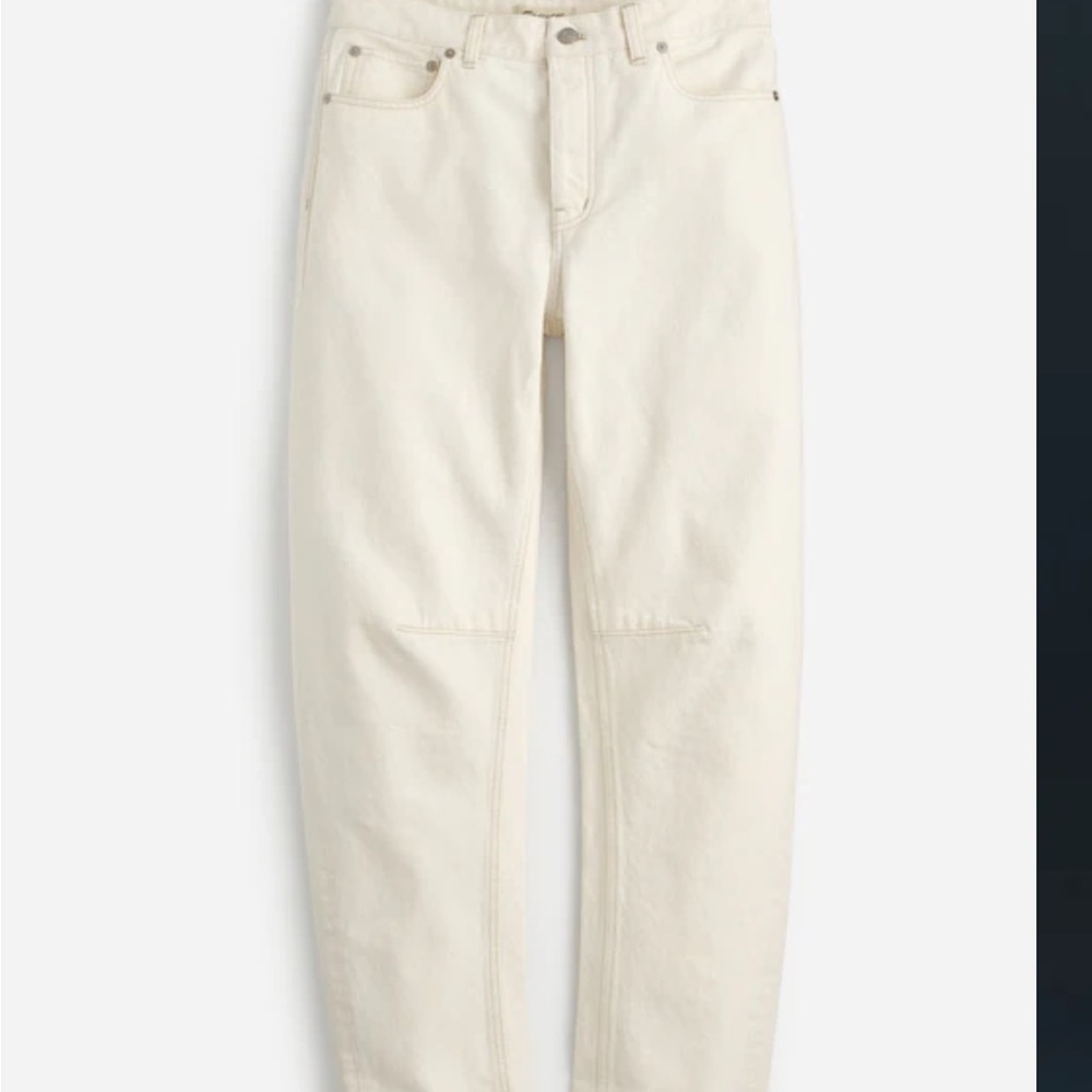 Madewell The Darted Barrel-Leg Jean